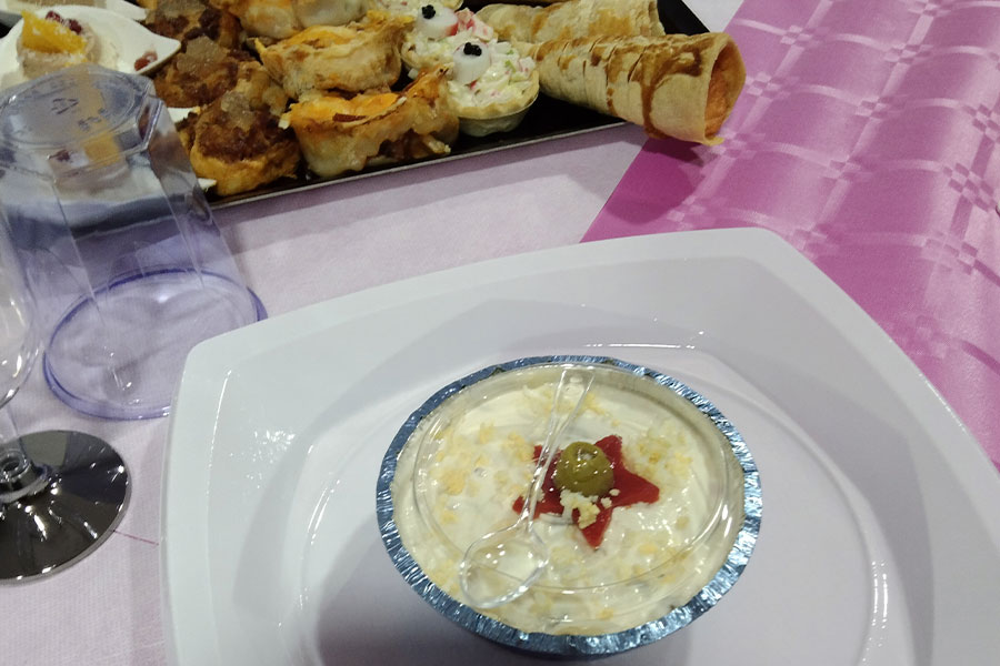 Platos individuales en catering para eventos en Baza y Caniles con La Cocina de Inma